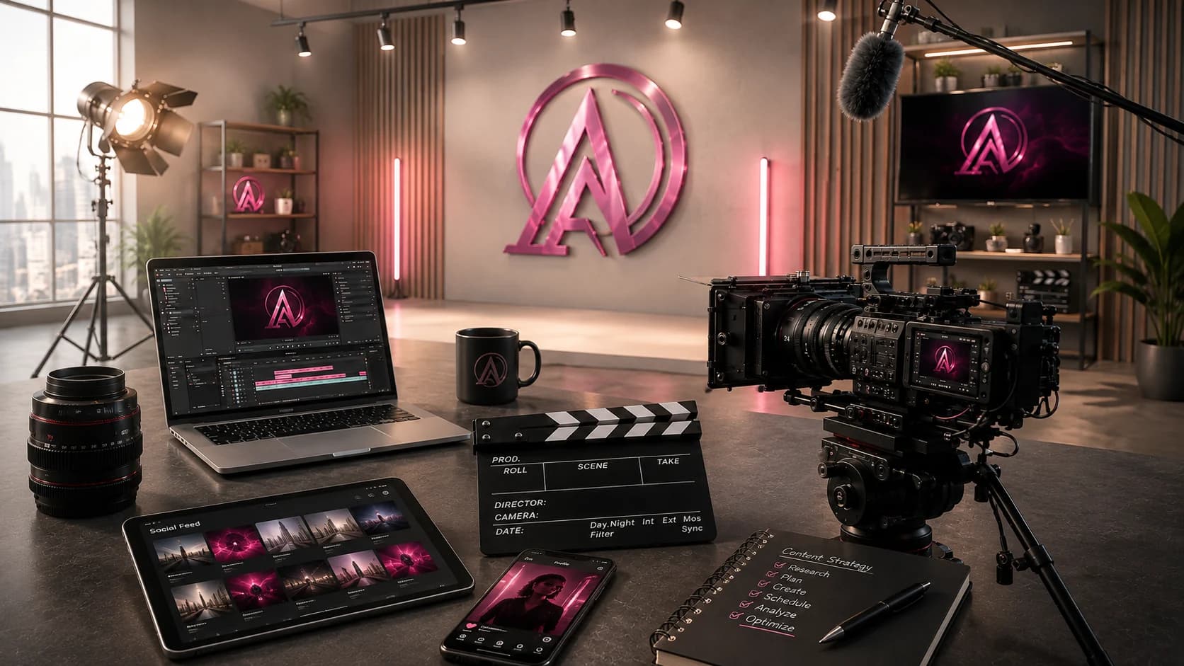 Media Production service system showcase